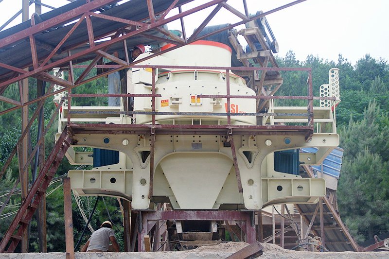 VSI制砂機現場(chǎng)圖