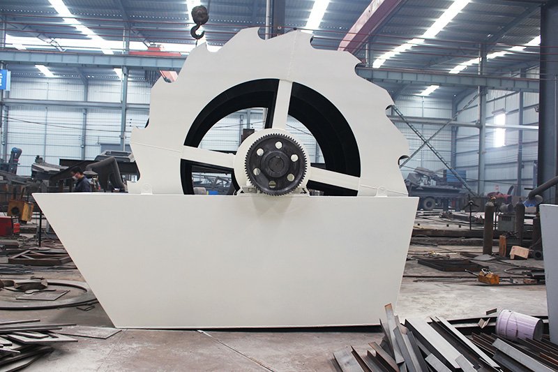 XSD輪斗式洗砂機車(chē)間圖片