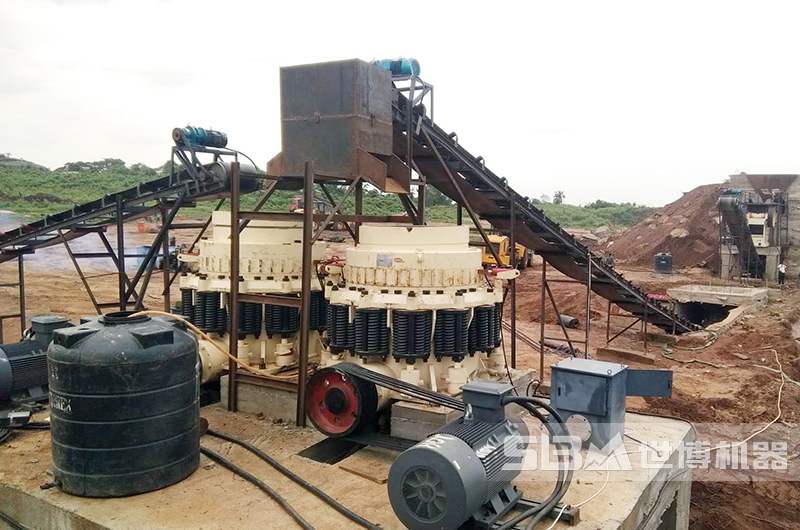 圓錐破碎機現場(chǎng)
