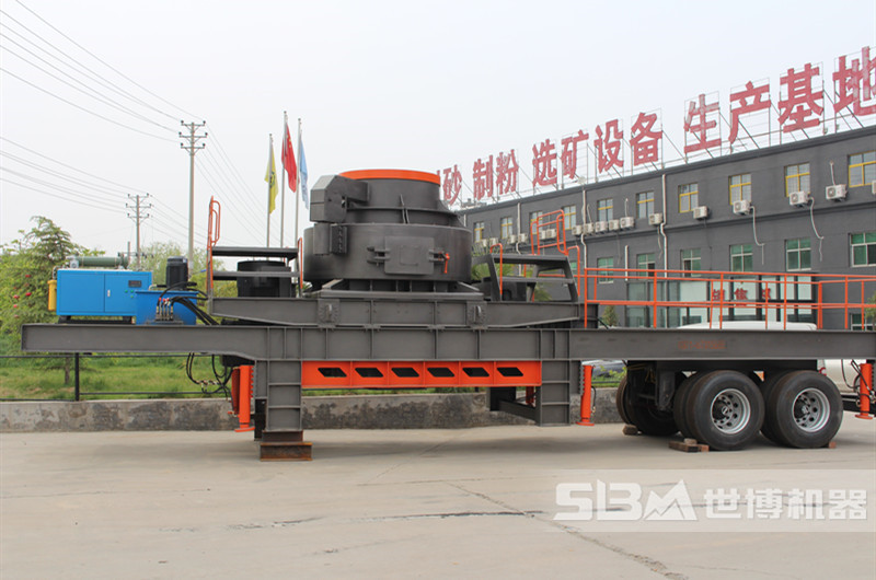 四輪移動(dòng)打沙機