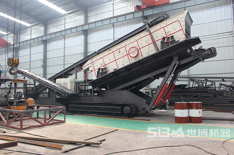 移動(dòng)式篩石子機械