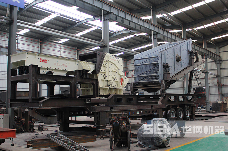 移動(dòng)混合料破碎機