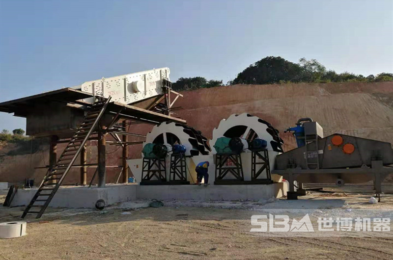 鵝卵石加工廠(chǎng)洗沙環(huán)節