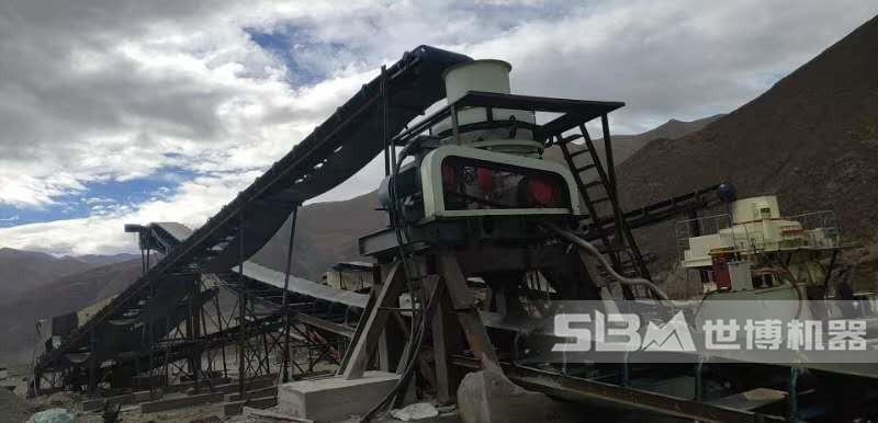世博碎石制砂機現場(chǎng)圖