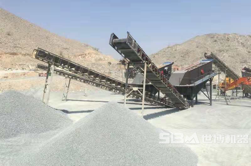 優(yōu)質(zhì)制砂生產(chǎn)線(xiàn)設備現場(chǎng)