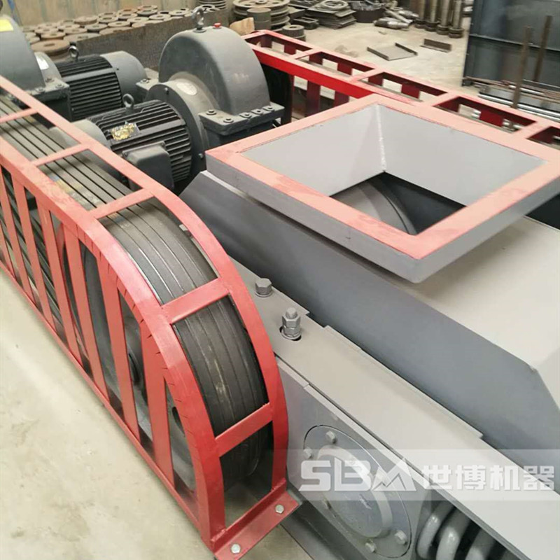 對輥式破碎機，小型碎石頭機