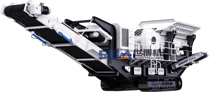 600900顎破履帶移動(dòng)破碎機設計圖