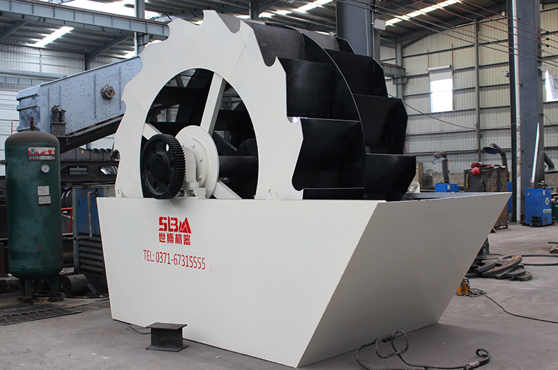 砂子除泥石機器，洗砂機