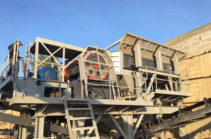 再生石料生產(chǎn)現場(chǎng)