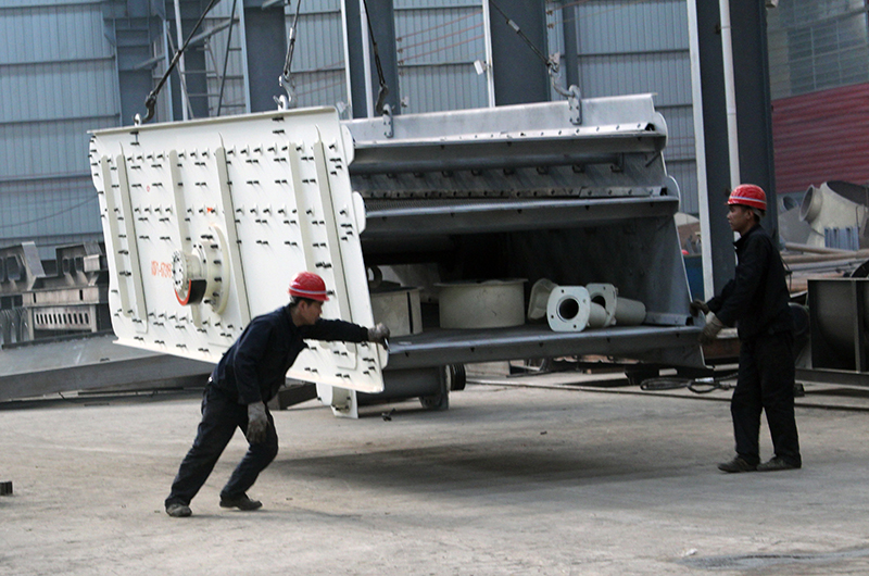 大型篩石頭石子機，振動(dòng)篩