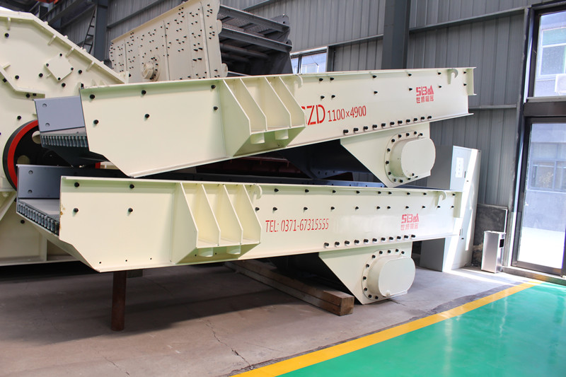 大型石料給料機設備，1100X4900大型給料機