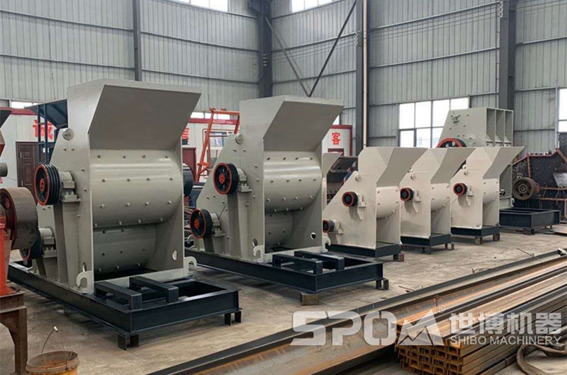 世博生產(chǎn)煤矸石破碎機車(chē)間