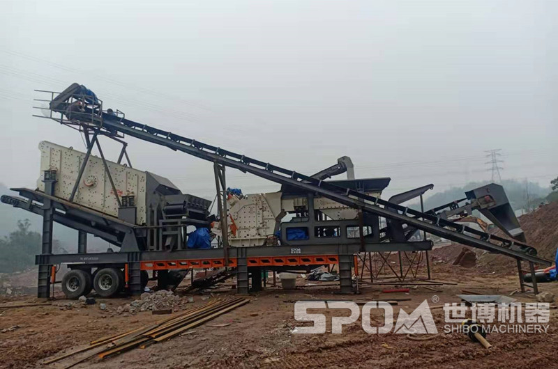 三組合式篩分破碎機