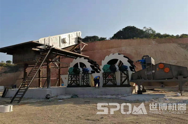 振動(dòng)篩、洗砂機、細砂回收機一套洗砂設備