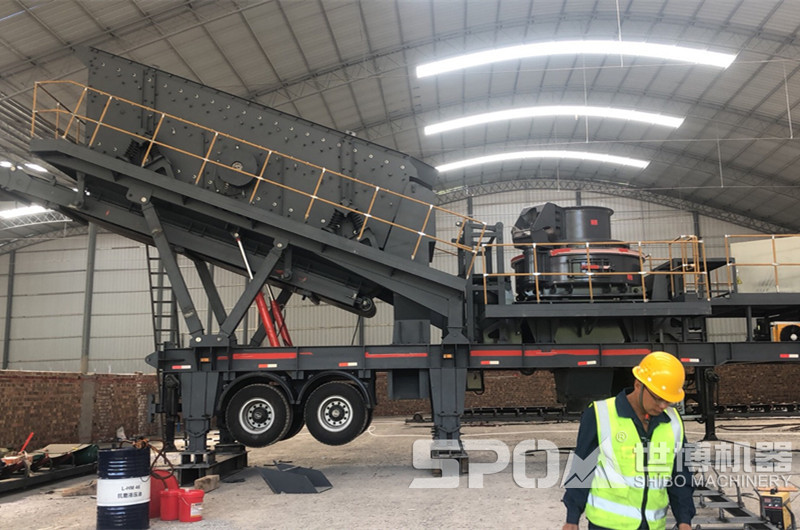 大型制砂機之移動(dòng)制砂機