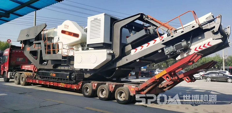 移動(dòng)石子破碎機