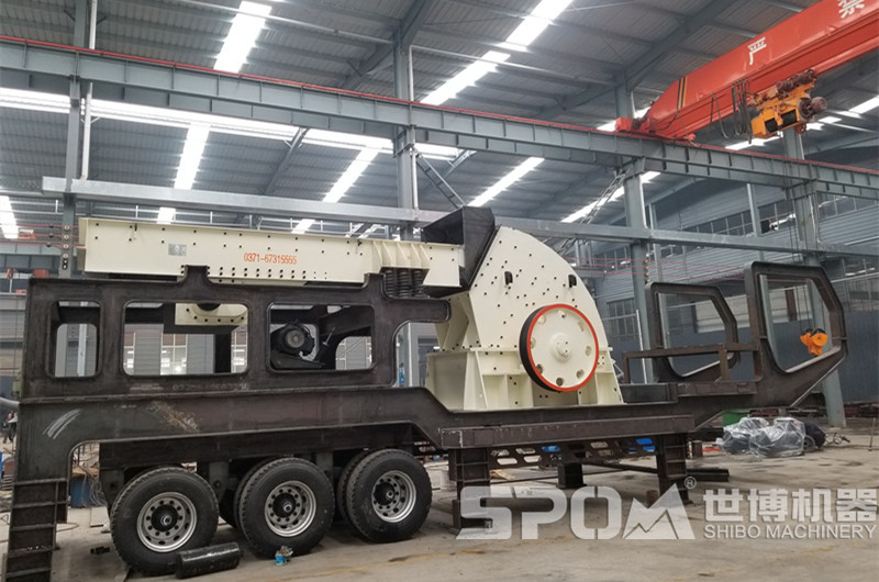移動(dòng)重錘式破碎機，一級破碎機設備