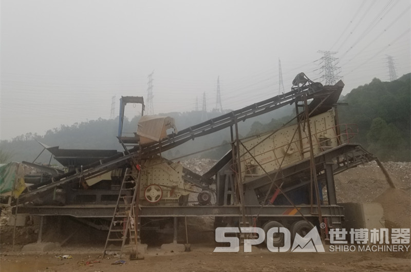 多機組合建筑垃圾移動(dòng)破碎機