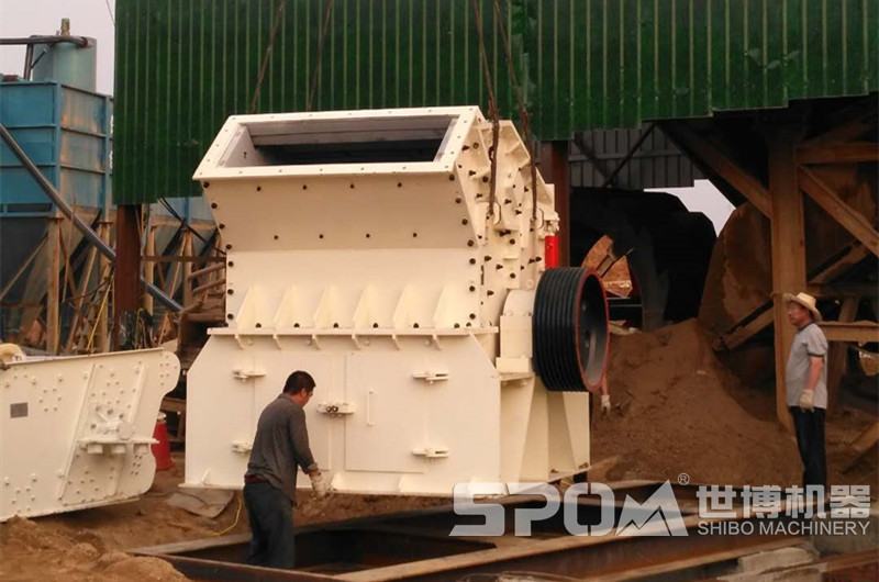 細碎破碎機現場(chǎng)安裝圖