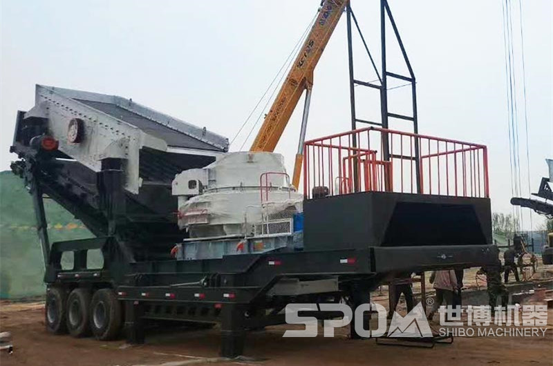 時(shí)產(chǎn)100方移動(dòng)制砂機