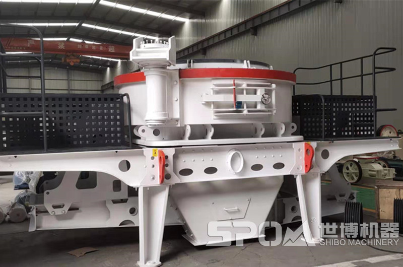 世博大型碎石制砂機裝配車(chē)間