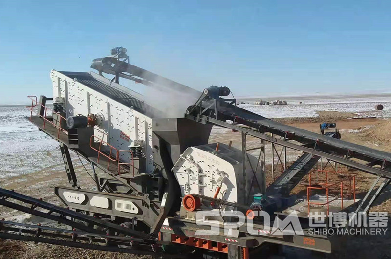 移動(dòng)碎石篩分機