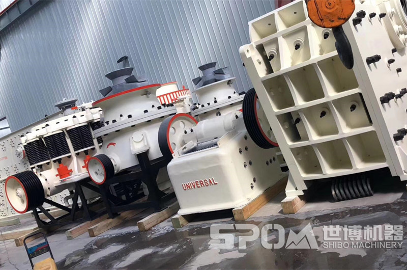 礦用160kw破碎機生產(chǎn)車(chē)間