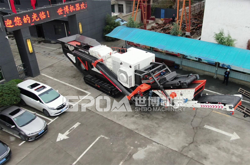 世博機器廠(chǎng)家顎式移動(dòng)破碎機