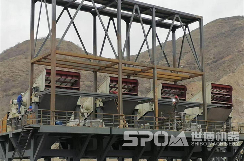 客戶(hù)現場(chǎng)篩分設備